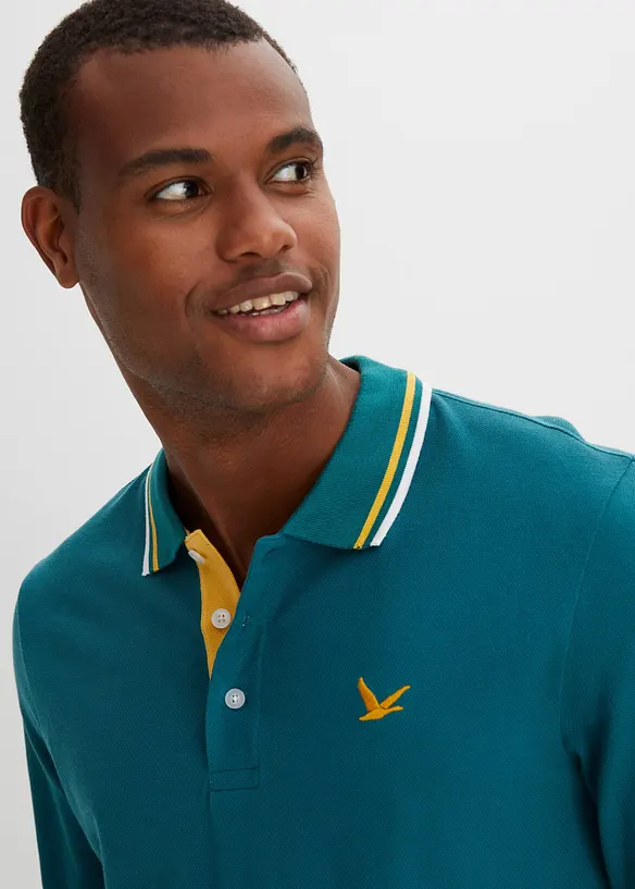 Rugbygenser med &oslash;kologisk bomull (2-pack), bonprix