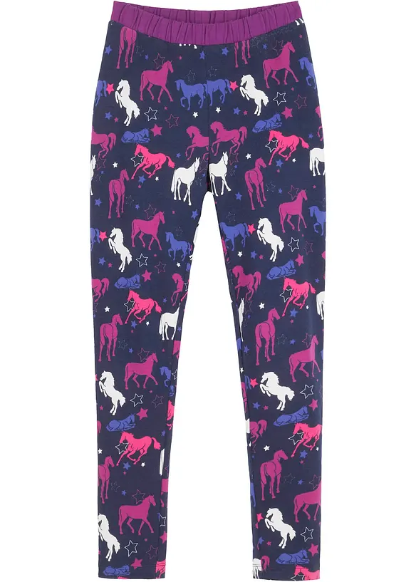 Termoleggings med hestemotiv, bonprix