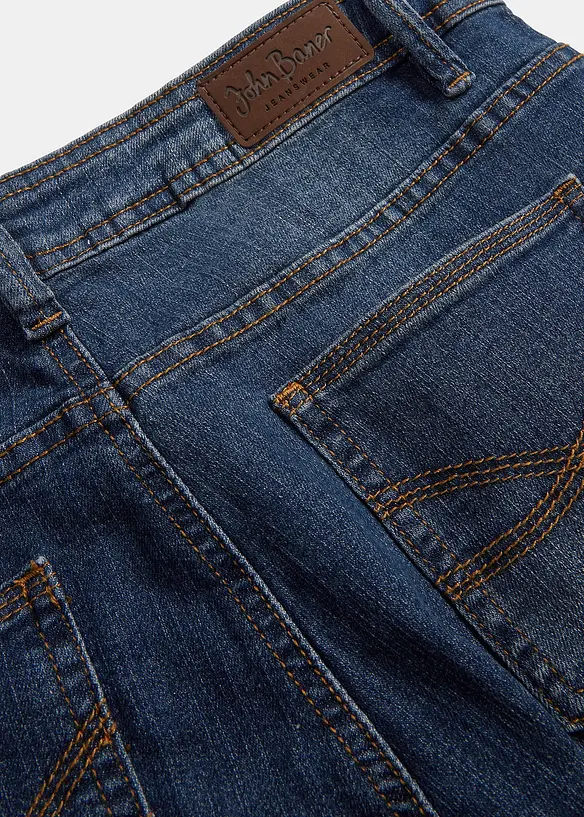Slim Fit-jeans Mid Waist, Cropped, bonprix