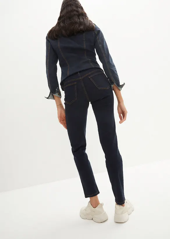 Mom-jeans Mid Waist, long, bonprix