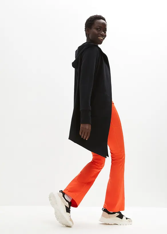 Lang jakke i sweatshirtmateriale, bonprix