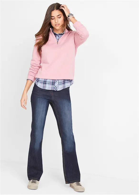 Flanellskjorte i 100% bomull, bonprix