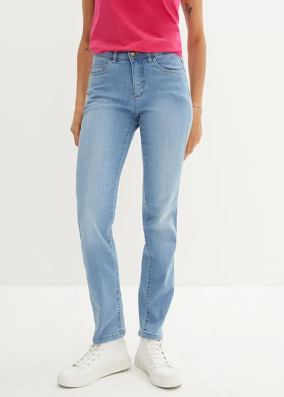 Straight-jeans Mid Waist, stretch, bonprix