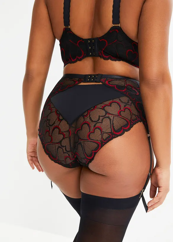 Str&oslash;mpeholder med blonder, bonprix