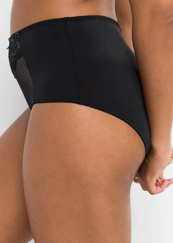 Shape-truse med blonder, bonprix