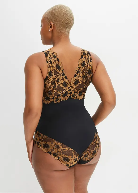 Body uten spiler med blomsterblonder, bonprix