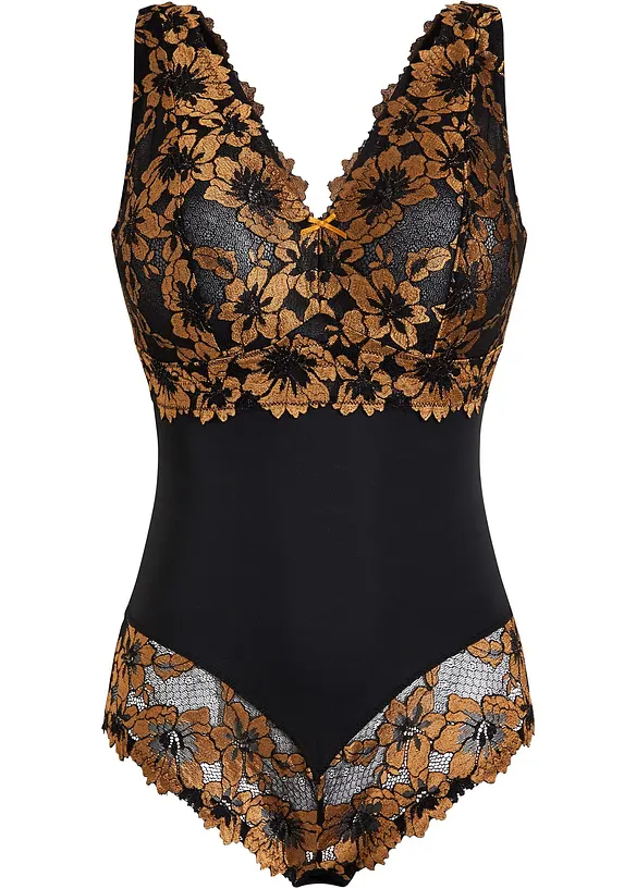 Body uten spiler med blomsterblonder, bonprix