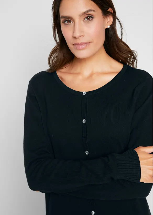 Cardigan i smal modell, bonprix