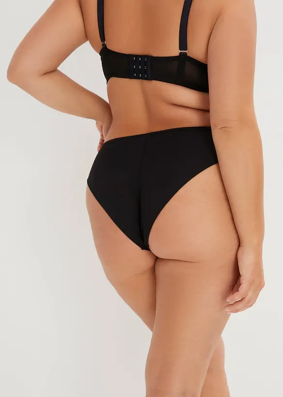 Rio truse med wetlook, bonprix