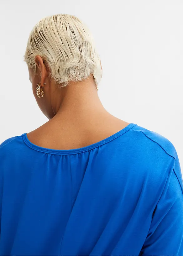 Oversized topp av viskosemiks, bonprix