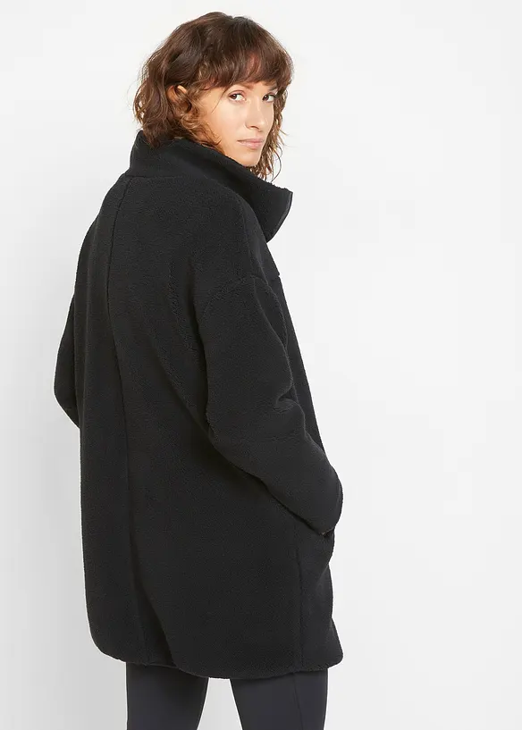 Jakke i teddyfleece, bonprix