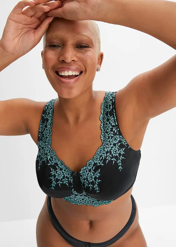 Avlastnings-BH uten spiler med vatterte skulderbånd, bonprix