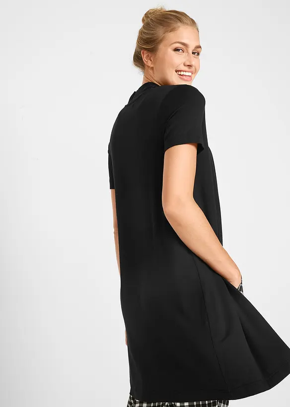 Trikotjakke i myk viskose, bonprix