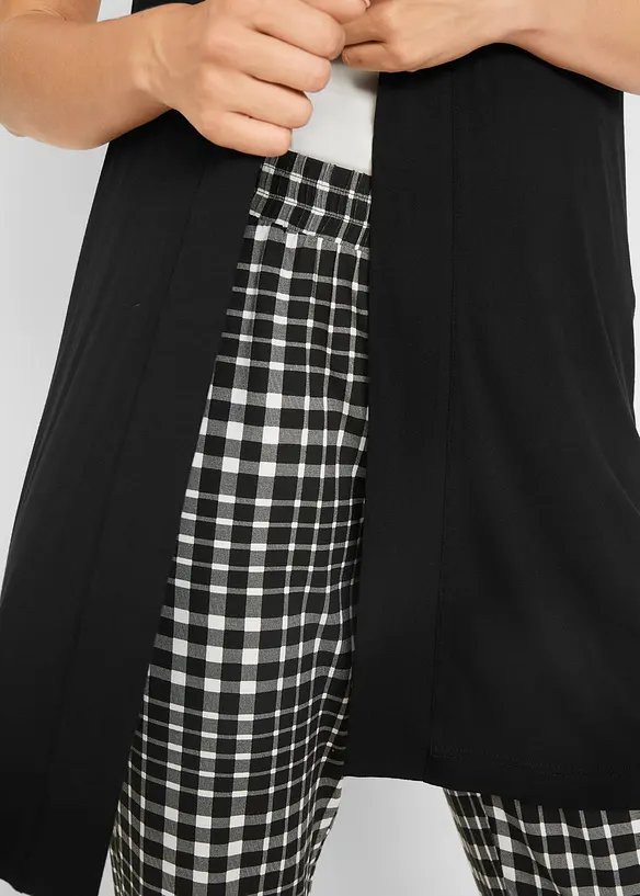 Trikotjakke i myk viskose, bonprix