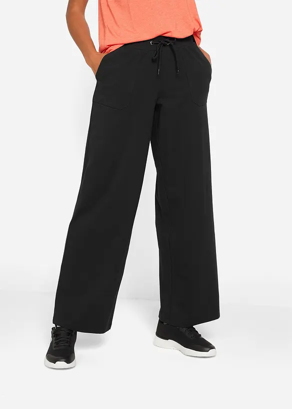 Joggebukse i bomullsmiks, bonprix