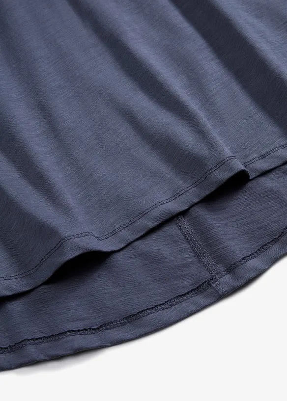 Langermet topp i 100% bomull, bonprix