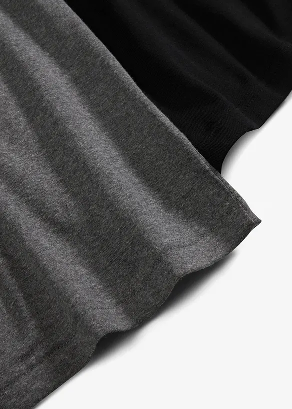 Singlet av 100% bomull, 2-pack, bonprix