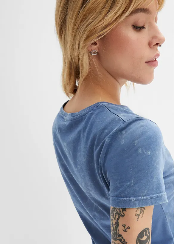 T-skjorte i ren økologisk bomull, bonprix