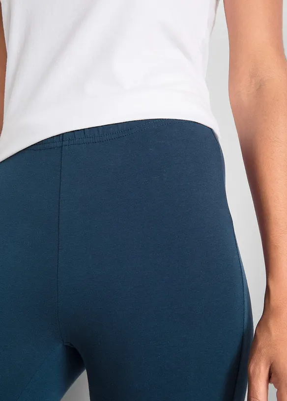 Capri-leggings i smal modell (2-pack), bonprix