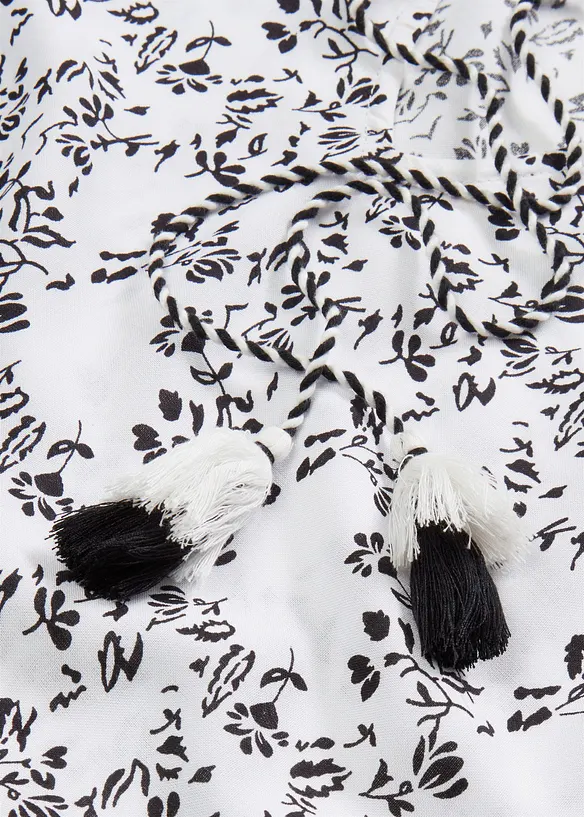 Maxikjole i lett viskose, bonprix