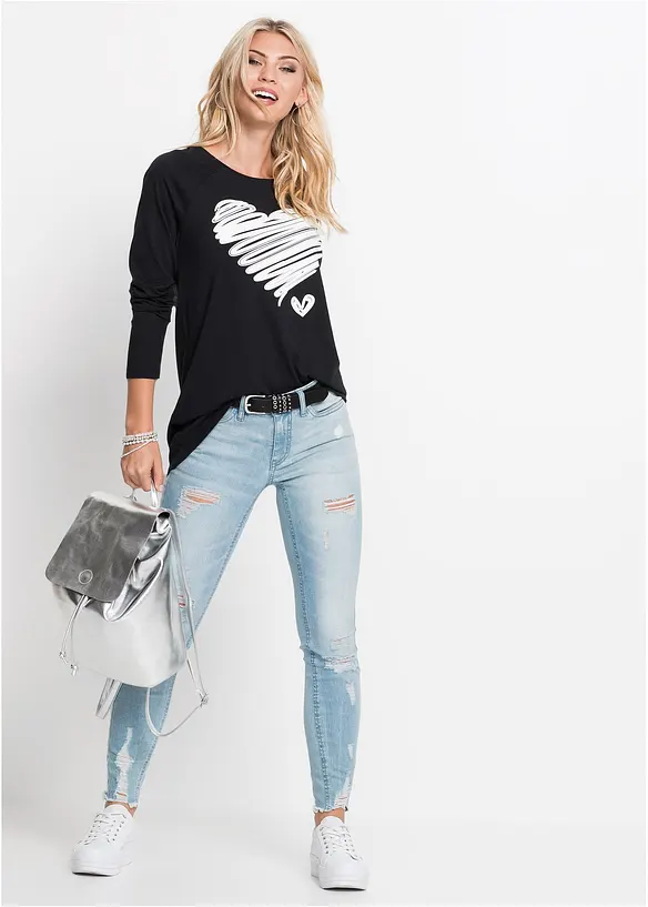 Langermet topp, bonprix