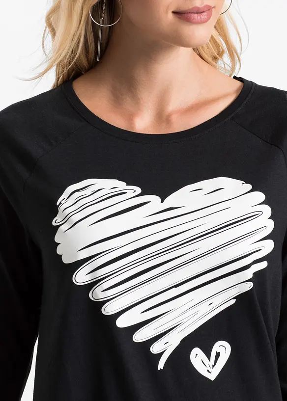 Langermet topp, bonprix