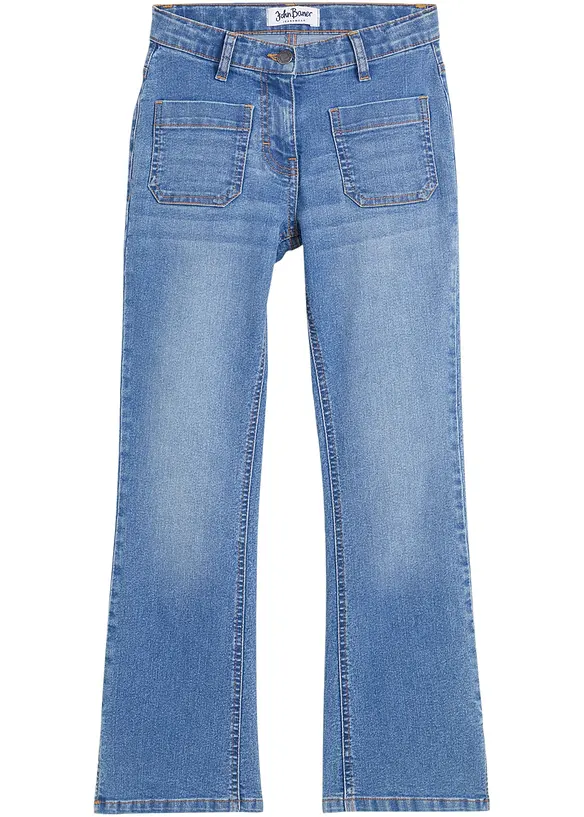 Komfortabel flared-jeans, bonprix