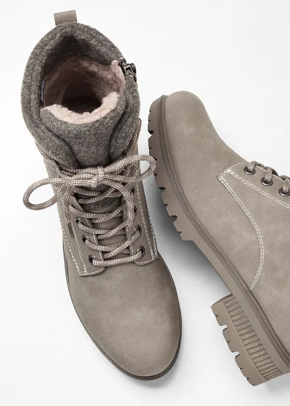 Boots med snøring fra Tamaris, Tamaris