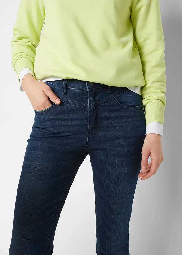 Skinny-jeans High Waist, cropped, bonprix