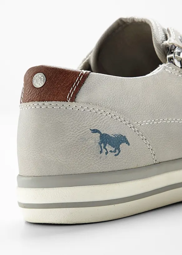 Sneakers fra Mustang med glidel&aring;s, Mustang