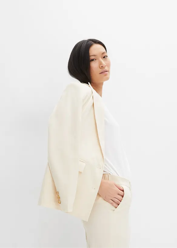 Casual blazer med resirkulert polyester, bonprix