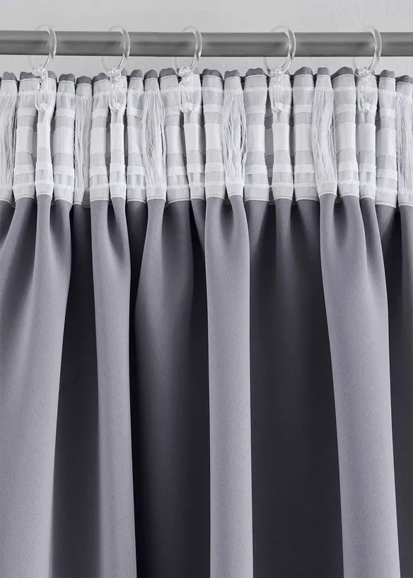 M&oslash;rkleggingsgardin, kommer i mange st&oslash;rrelser (1-pack), bonprix