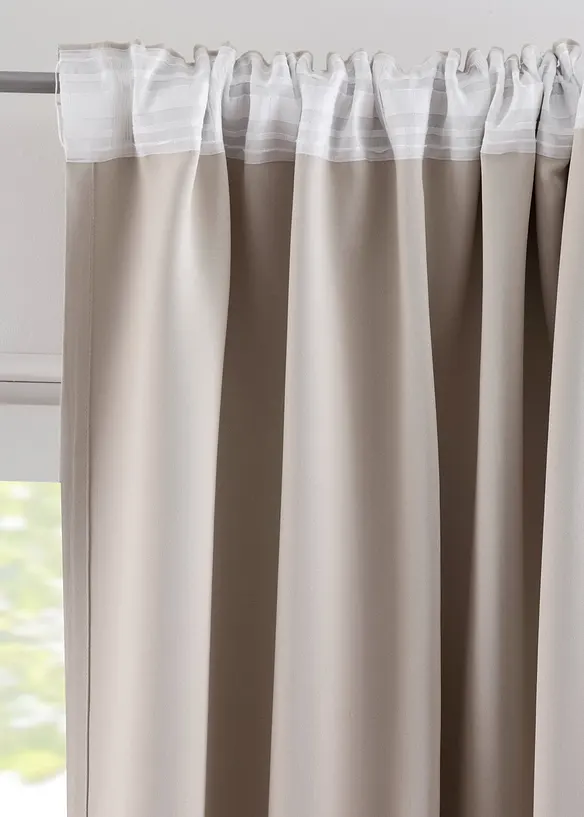 Mørkleggingsgardin, i flere størrelser (1-pack), bonprix