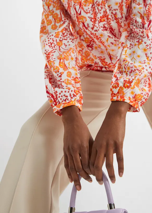Bluse i lett viskose, bonprix