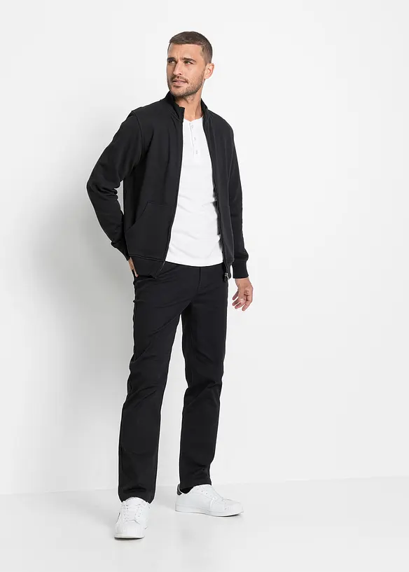Classic Fit stretchbukse, Straight, bonprix