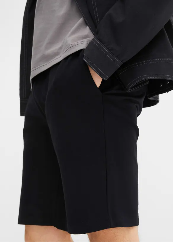 T-skjorte og sweat bermudashorts i 100% bomull (2-delt sett), bonprix