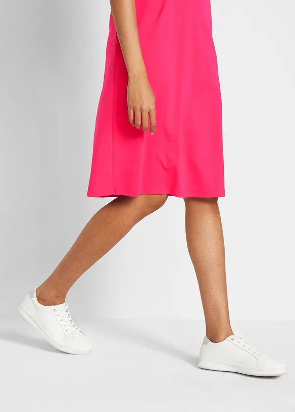 Oversized T-skjortekjole i 100% bomull (2-pack), bonprix