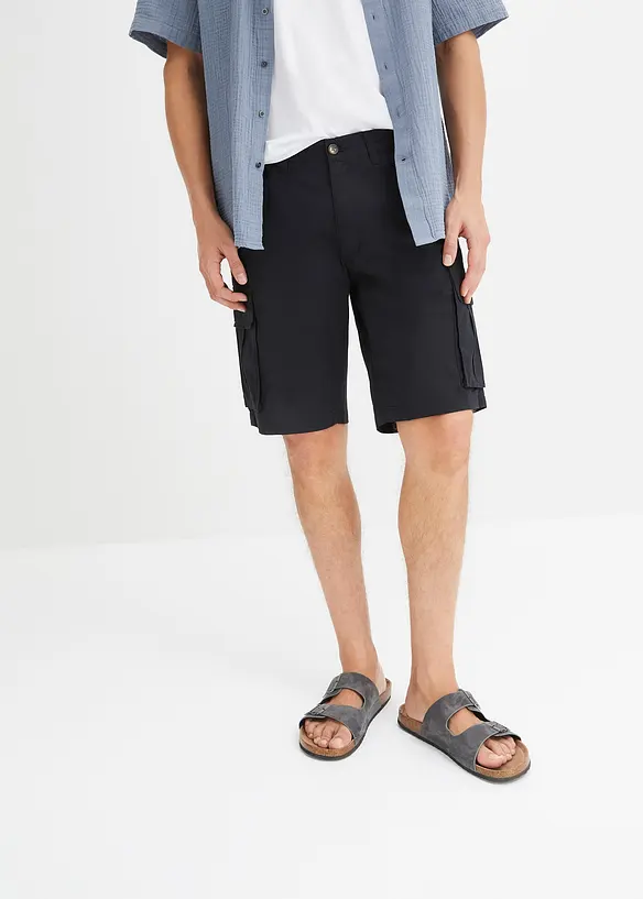 Cargo-bermudashorts med stretch, Regular Fit, bonprix