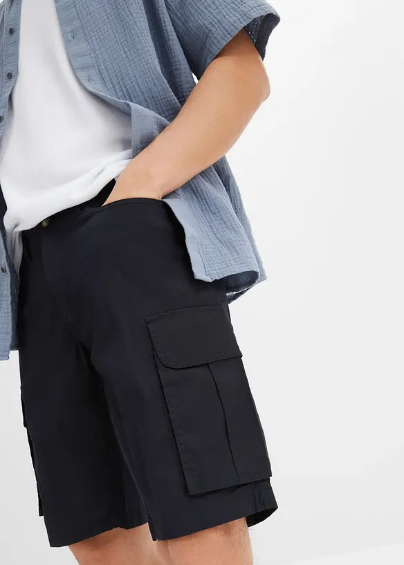 Cargo-bermudashorts med stretch, Regular Fit, bonprix