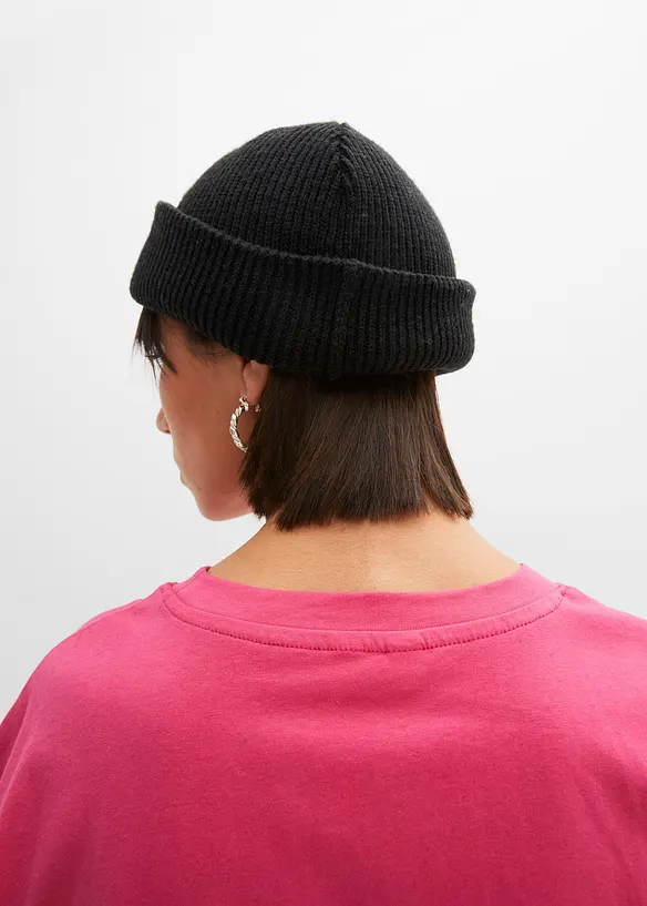 Oversized topp i 100% bomull, bonprix