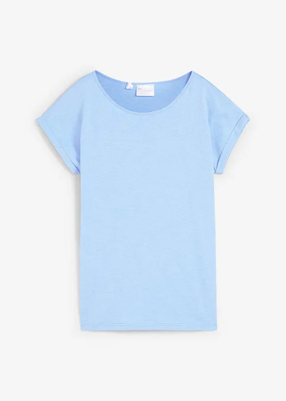 Topp med silkeandel, bonprix