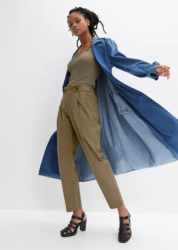 Paperbag-bukse, bonprix