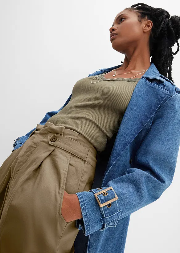 Paperbag-bukse, bonprix