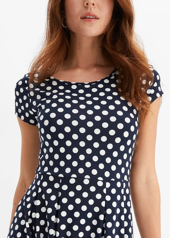 Jerseykjole i viskosemiks, bonprix