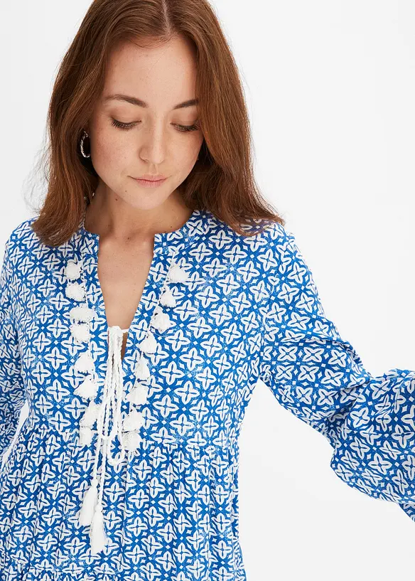 Tunikakjole i myk viskose, bonprix