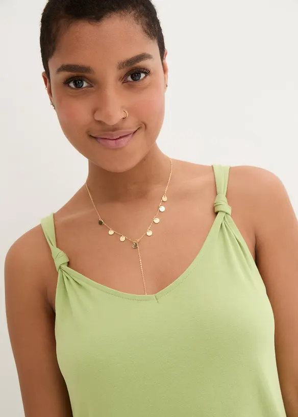 Trikotkjole i 100% bomull, bonprix