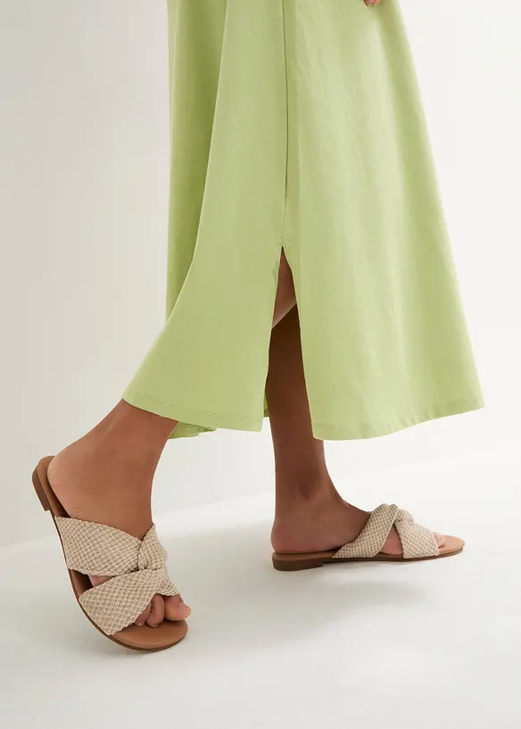 Trikotkjole i 100% bomull, bonprix