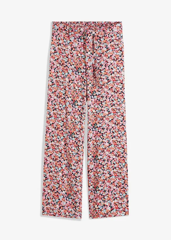 Pull on-bukse i 100% viskose, bonprix