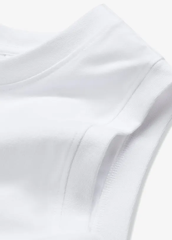 Singlet i 100% økologisk bomull, bonprix