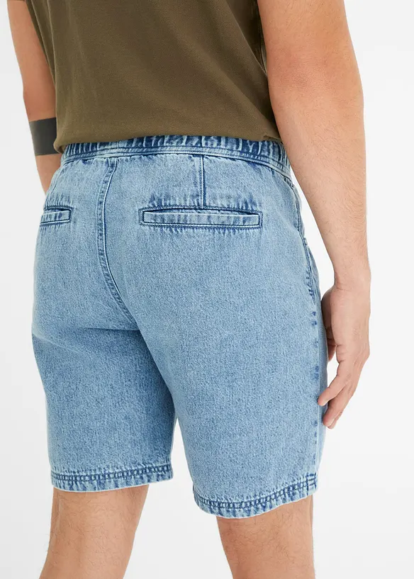 Lang slip on-jeansshorts, Regular Fit, bonprix